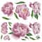 RoomMates Large Peony Peel & Stick Giant Wall Decals